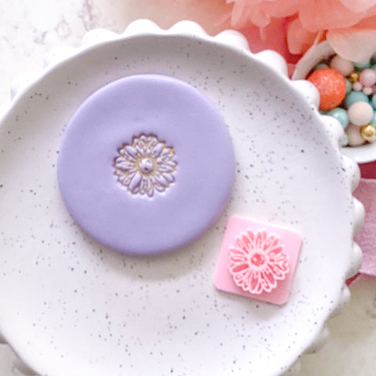 Large Sunflower  - Texture Stamp