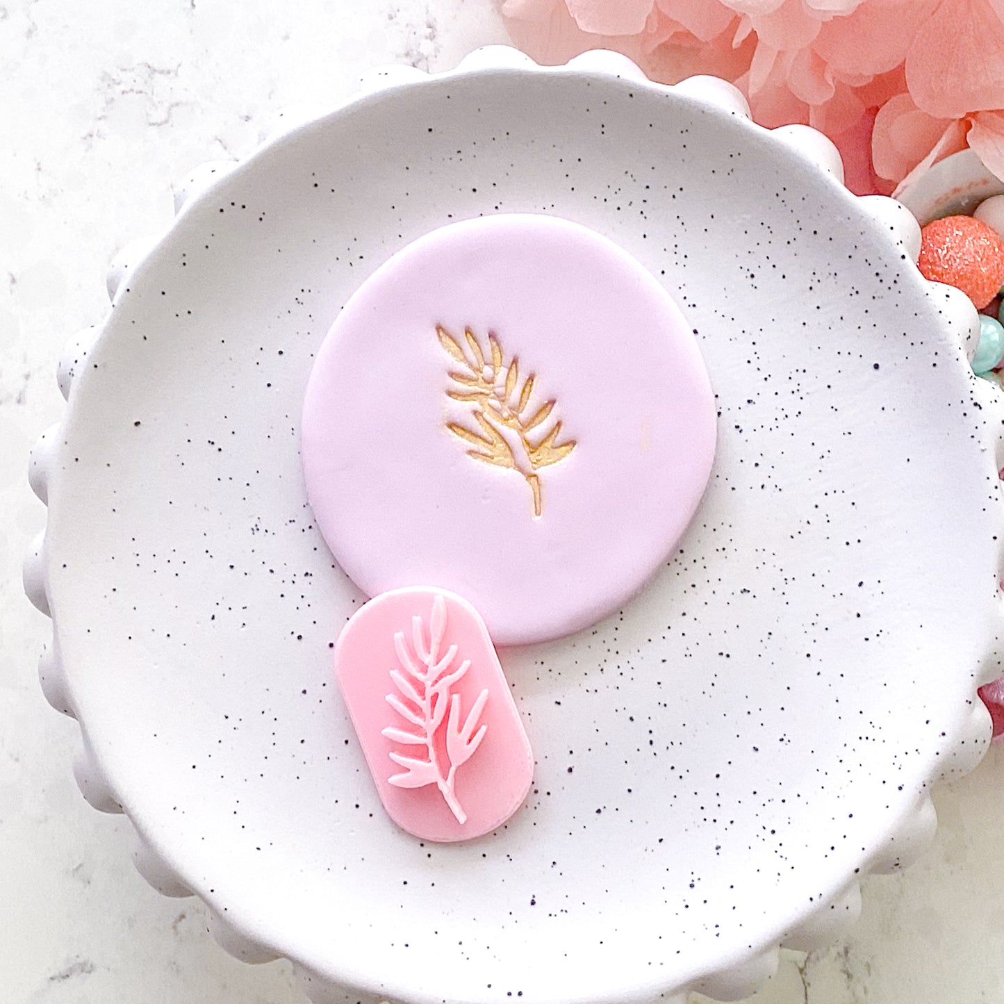 Eucalyptus  - Fondant Stamp