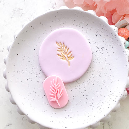 Eucalyptus  - Fondant Stamp