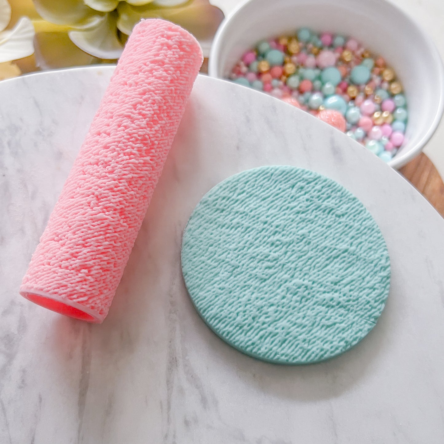 "Denim" Fondant Texture Roller