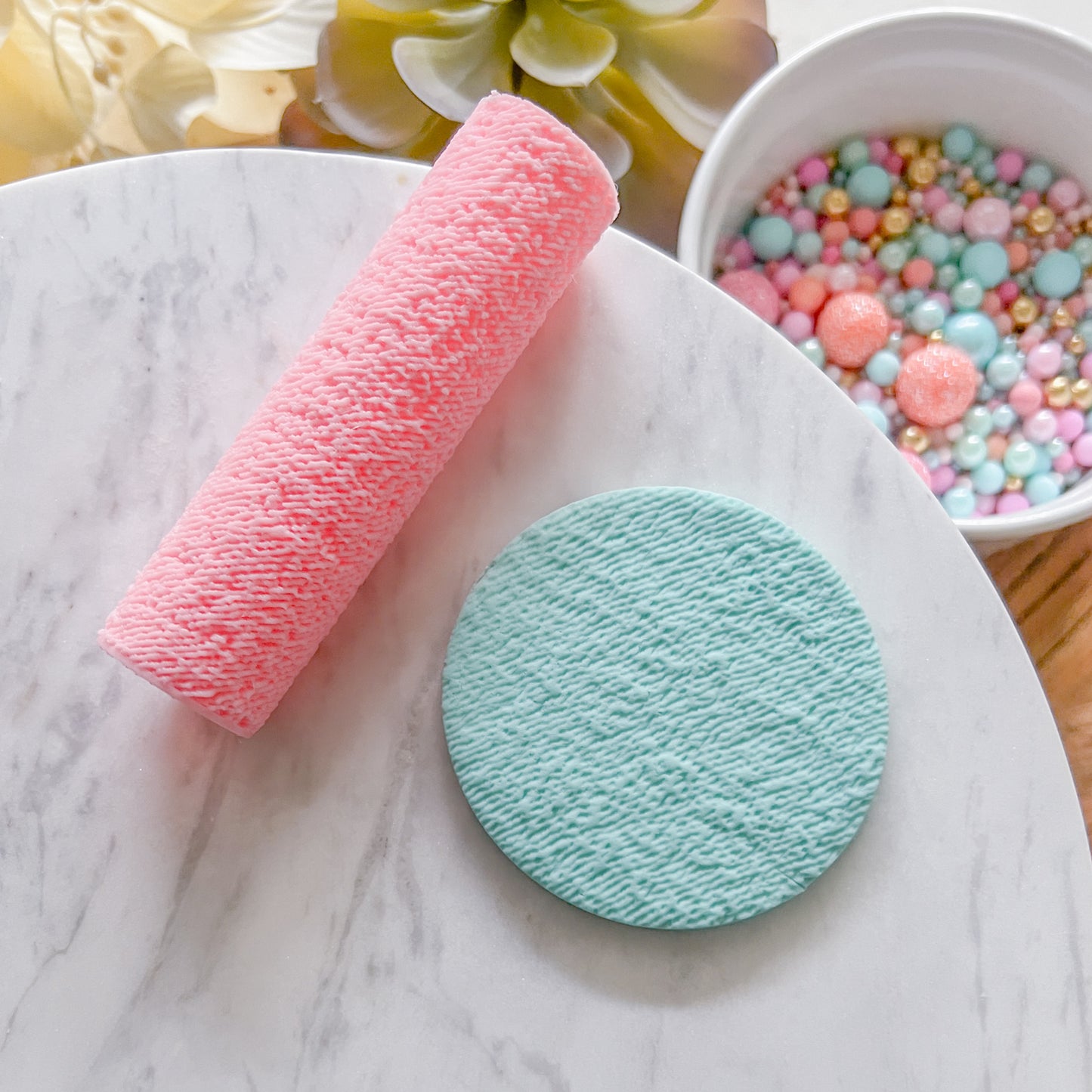 "Denim" Fondant Texture Roller