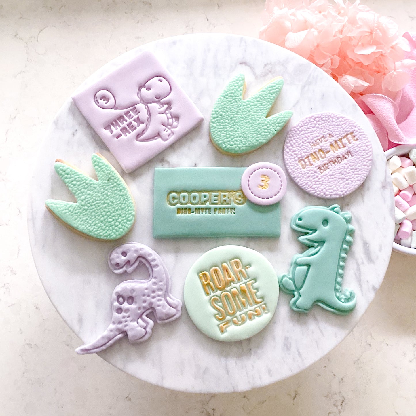 "T-Rex" Cookie Cutter & Stamp