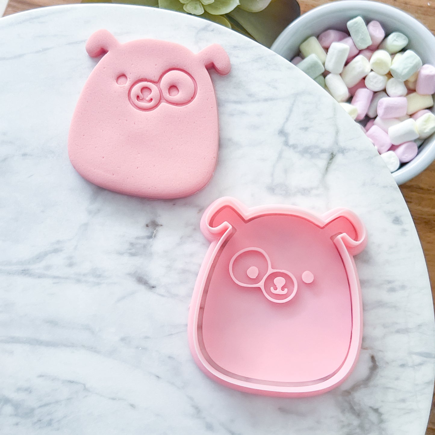 "Dog Squishmallow" - Cookie Cutter & Stamp