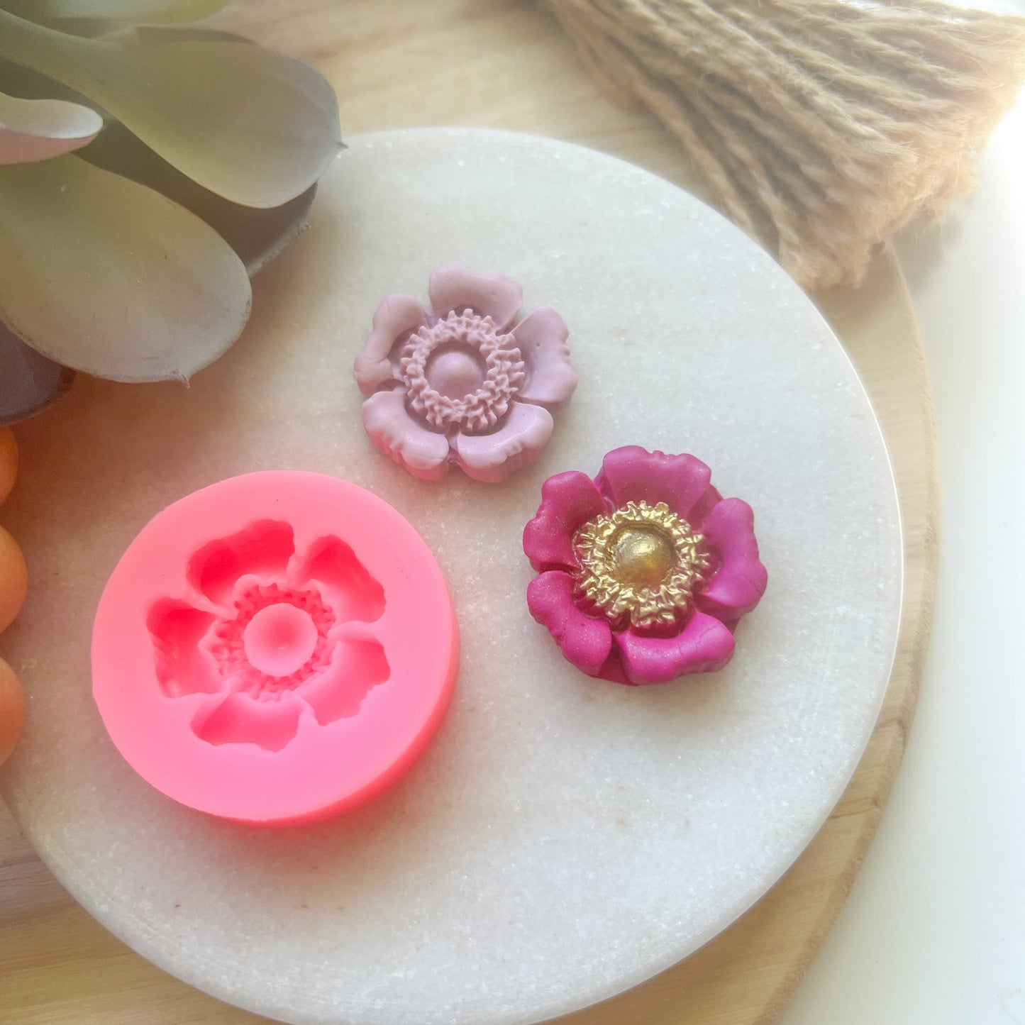 “Single Poppy" - Silicone Mould