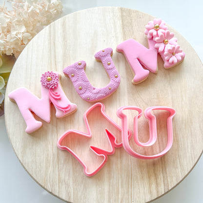 "MUM Set" - Cookie Cutters (2pc)
