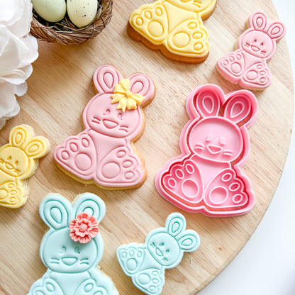 Cute Bunny - Cutter & Stamp