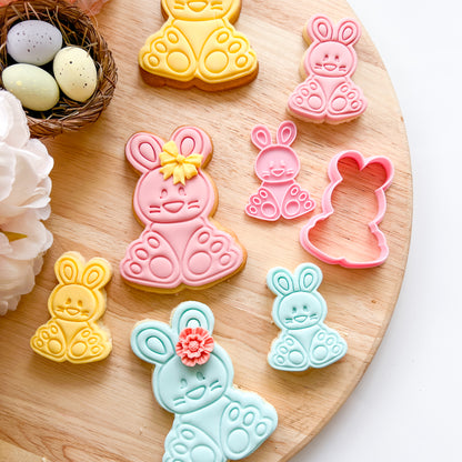 Cute Bunny - Cutter & Stamp