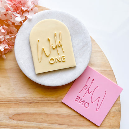 "Wild One" - Pop Stamp Plate