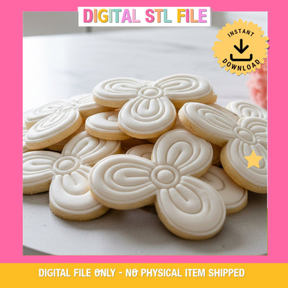 Flower #2 Cookie Cutter & Stamp