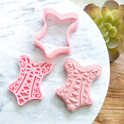 "Lingerie" - Cookie Cutter & Stamp