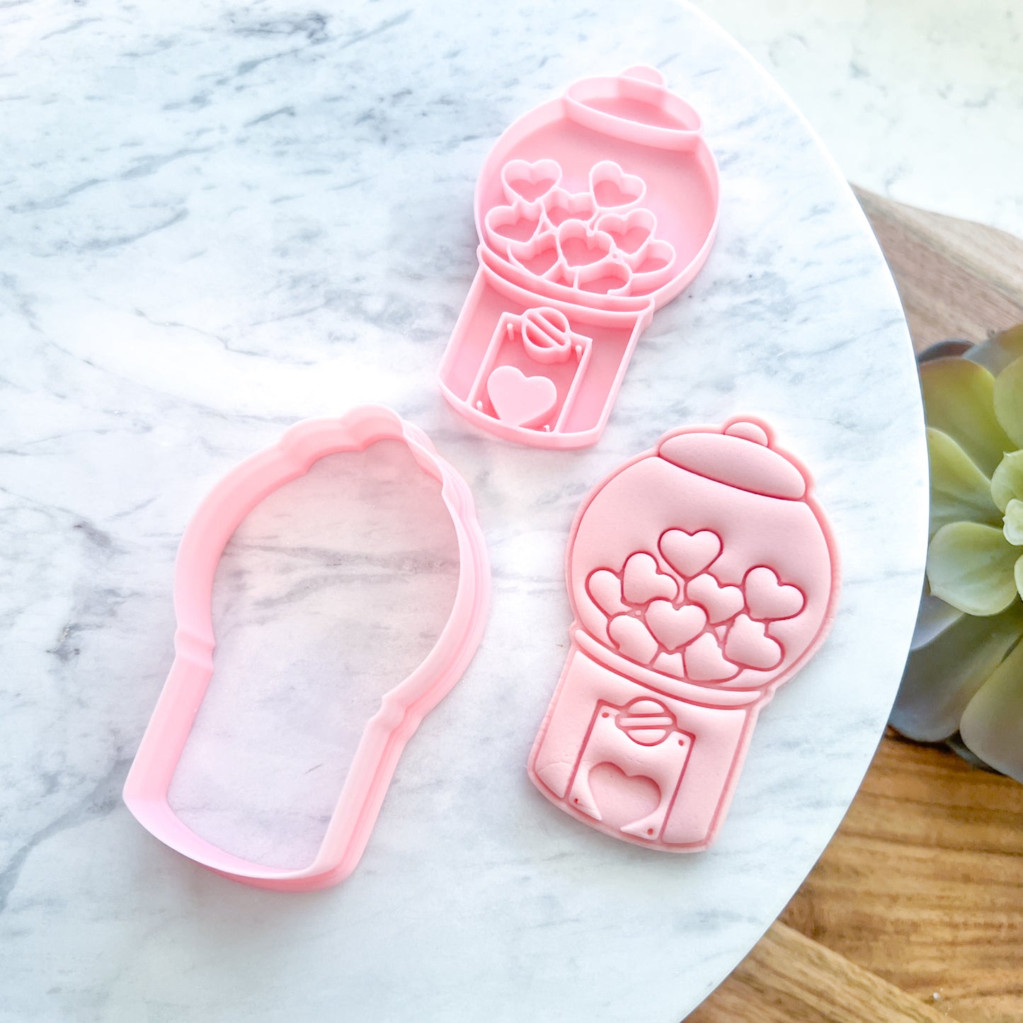 "Gumball Machine" - Cookie Cutter & Stamp