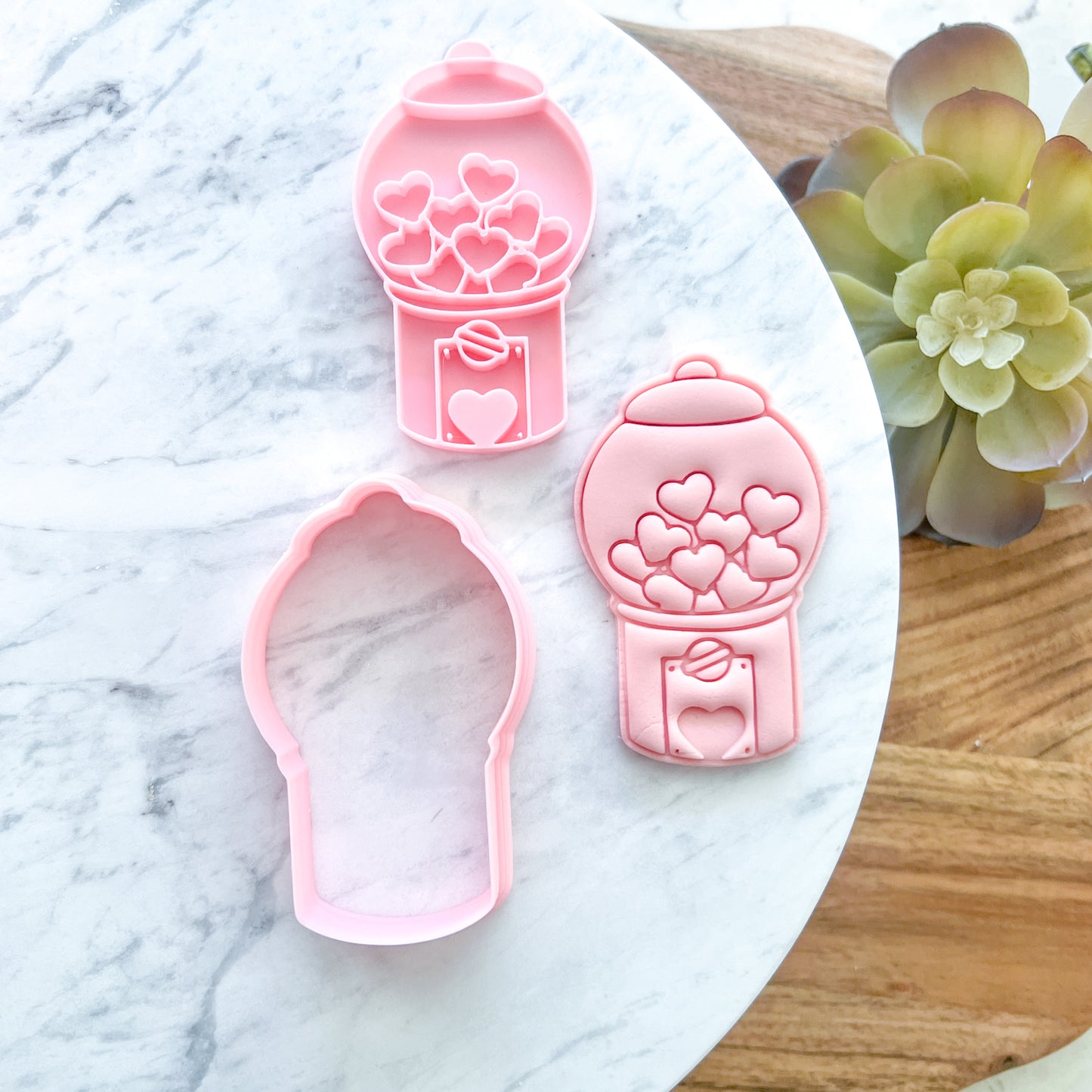 "Gumball Machine" - Cookie Cutter & Stamp