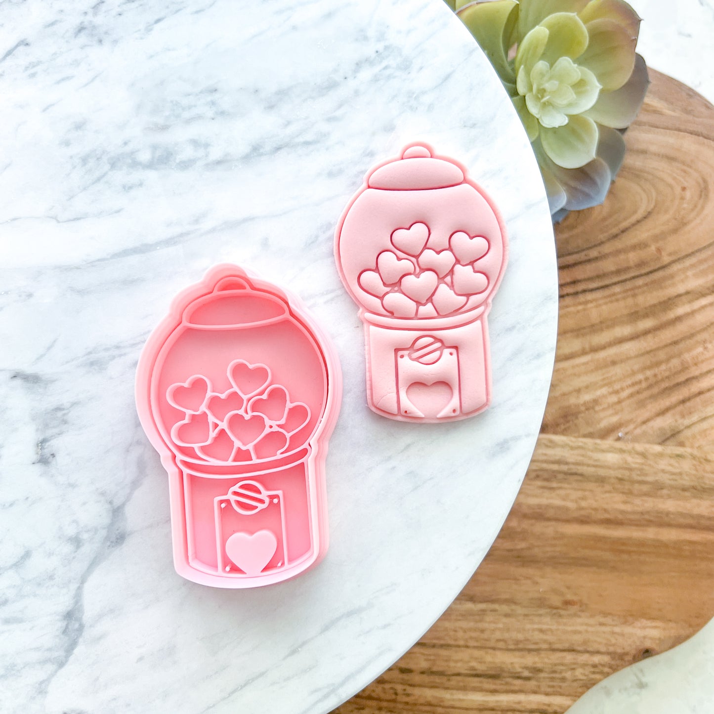 "Gumball Machine" - Cookie Cutter & Stamp