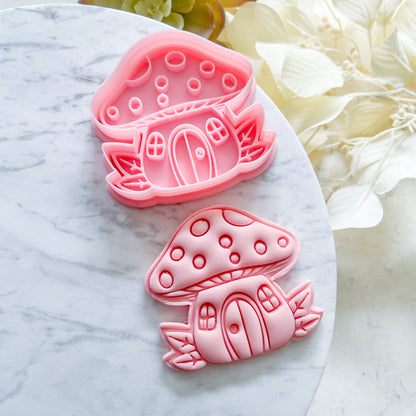 "Mushroom House" - Cookie Cutter & Stamp
