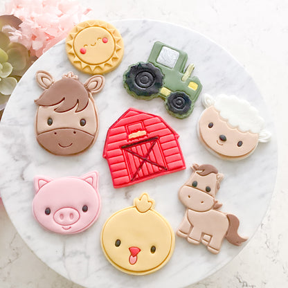 "Tractor" - Cookie Cutter & Stamp