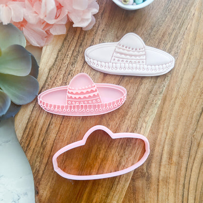 "Detailed Sombrero" - Cookie Cutter & Stamp
