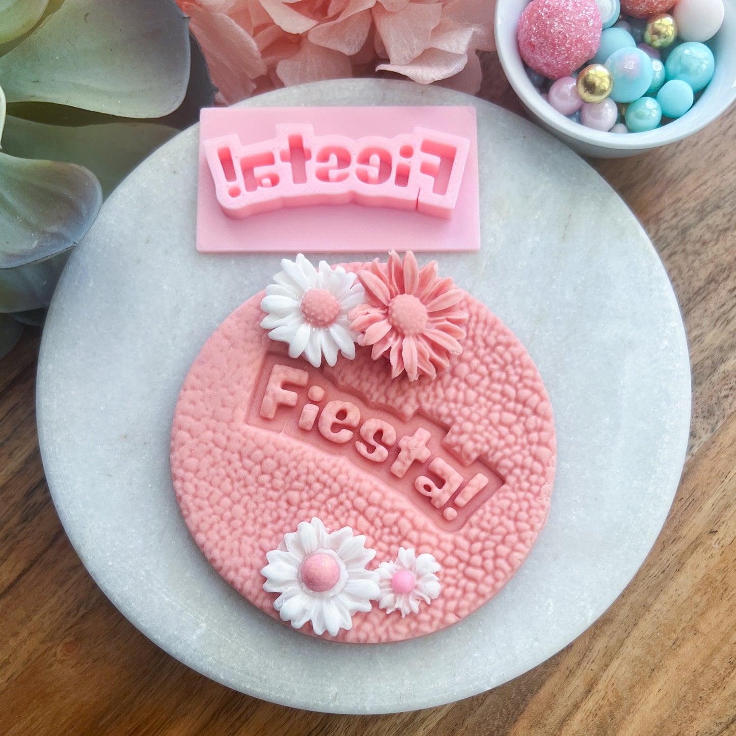 Fiesta - Fondant Stamp