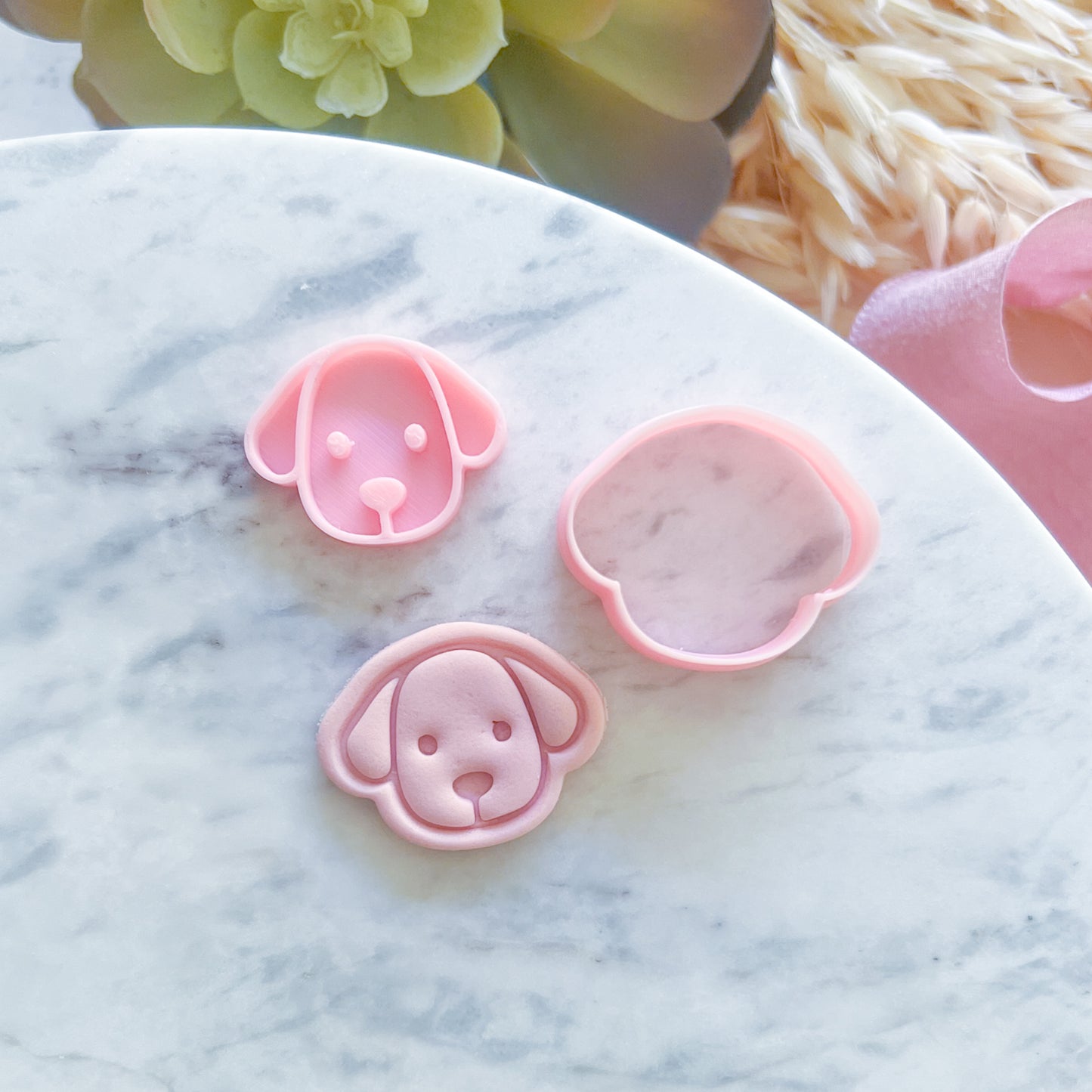 "Cute Dog" Fondant Mini