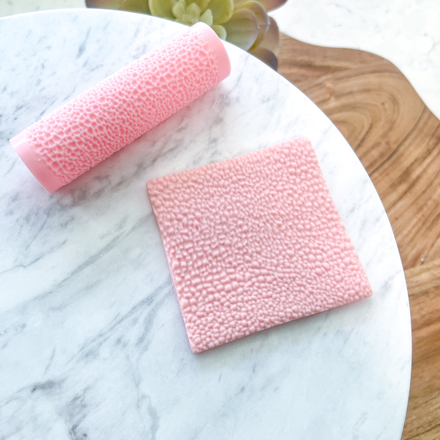 "Leather" Fondant Texture Roller