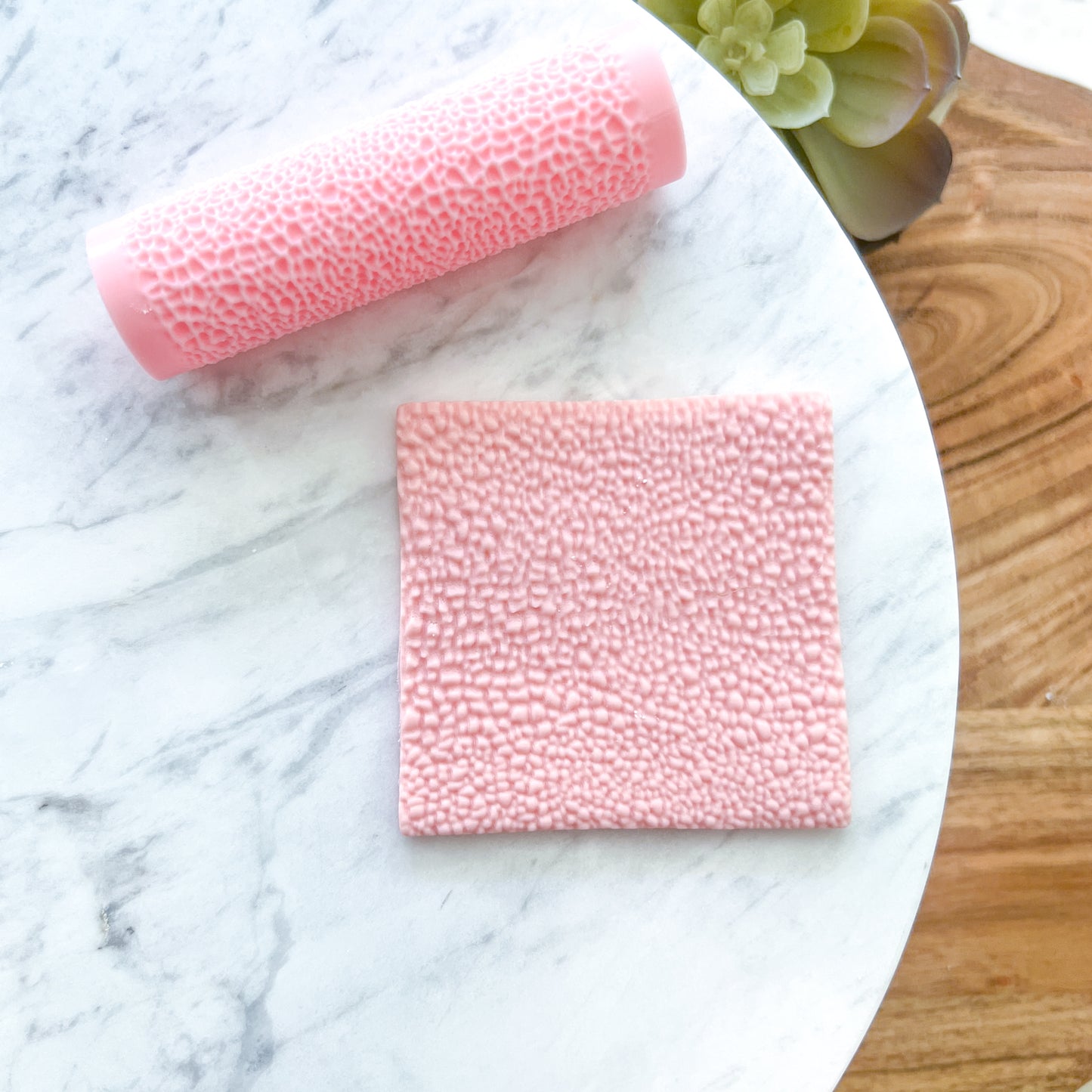 "Leather" Fondant Texture Roller