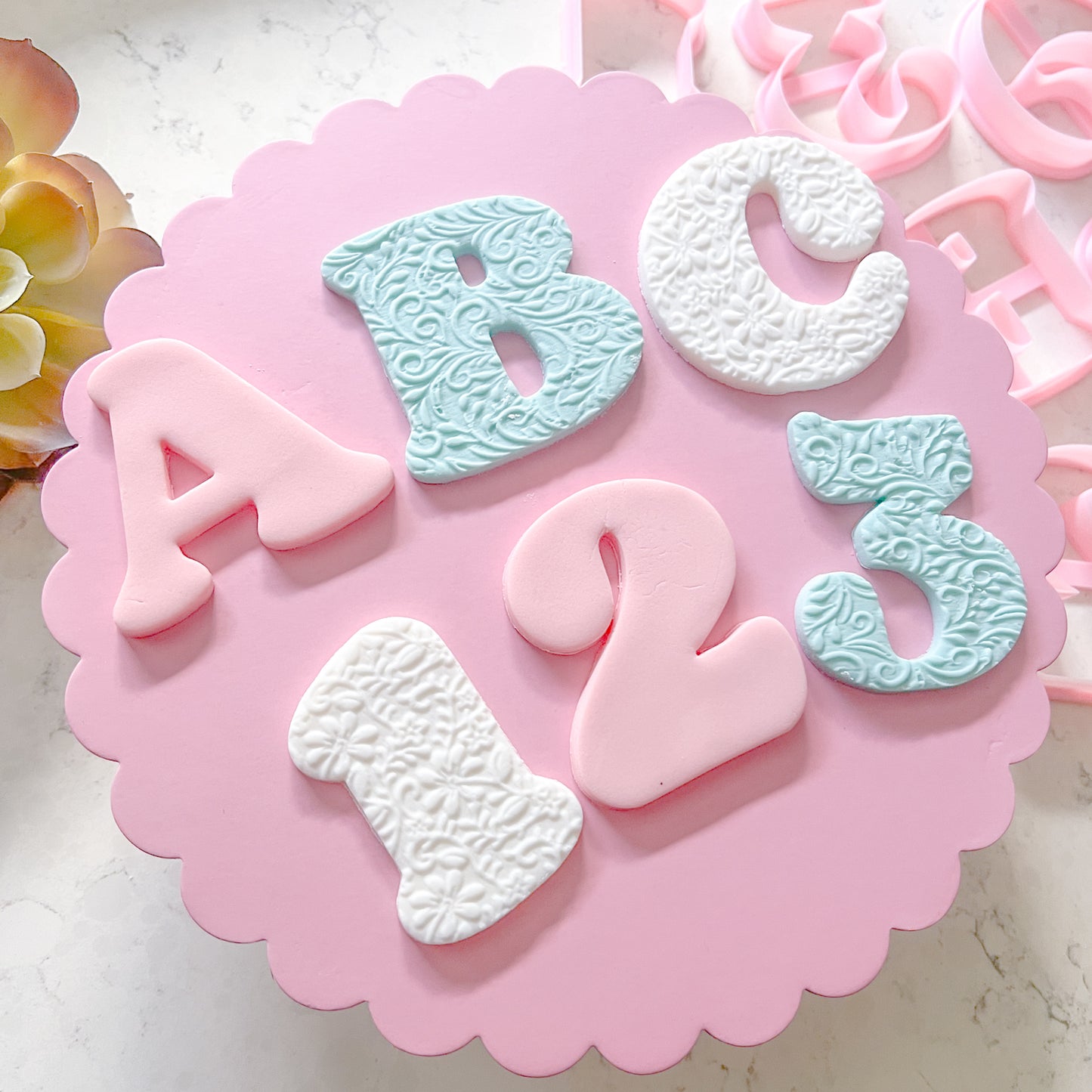 Letters & Number Cutters - Sans Font