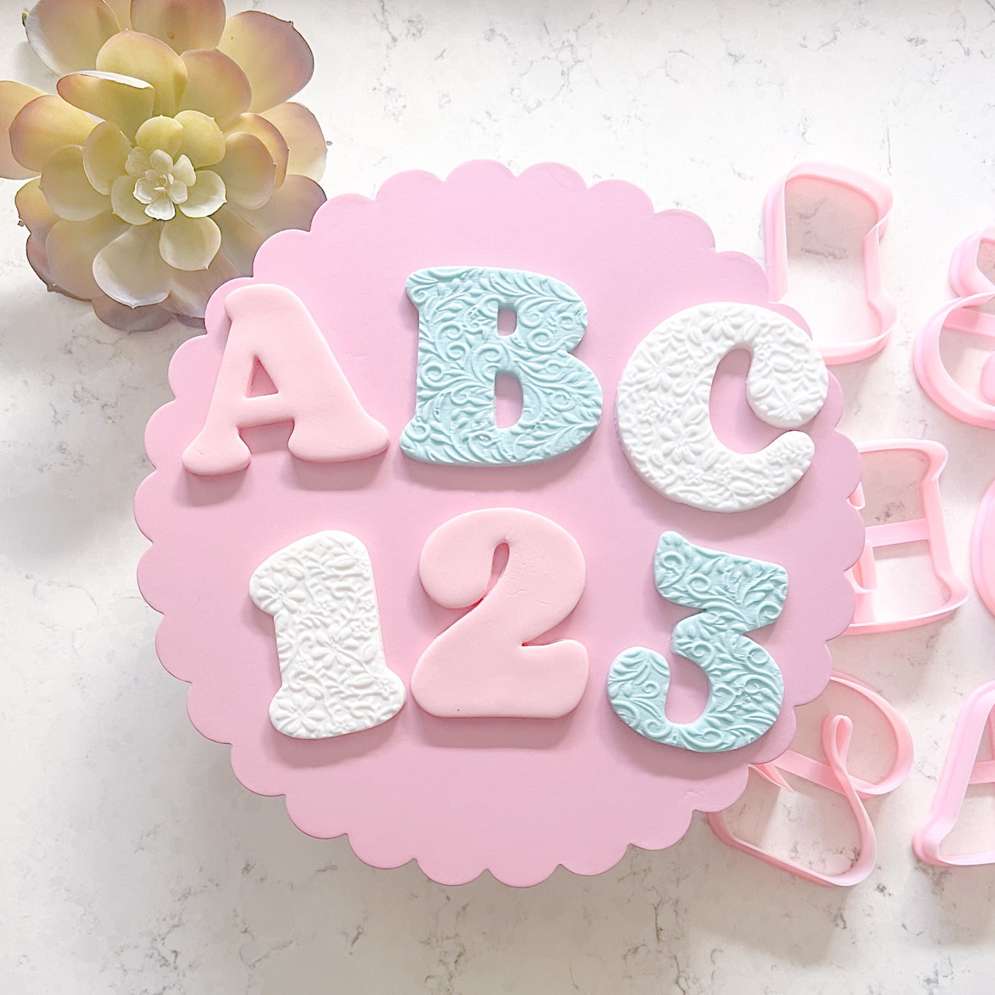 Letters & Number Cutters - Sans Font