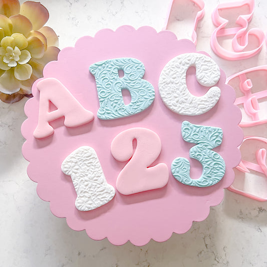 Letters & Number Cutters - Sans Font