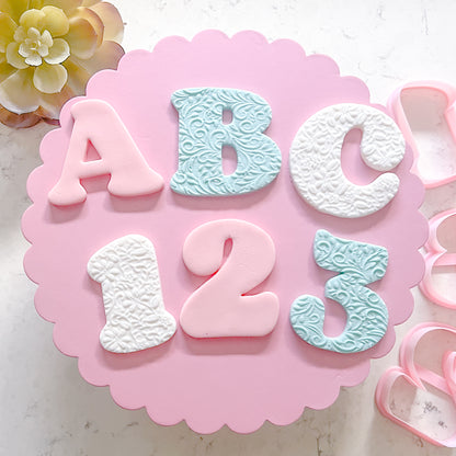 Letters & Number Cutters - Sans Font