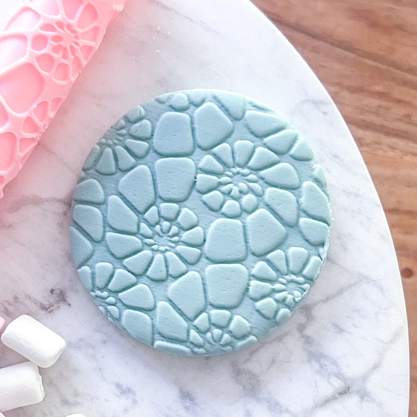 "Shell Fossil" Fondant Texture Roller