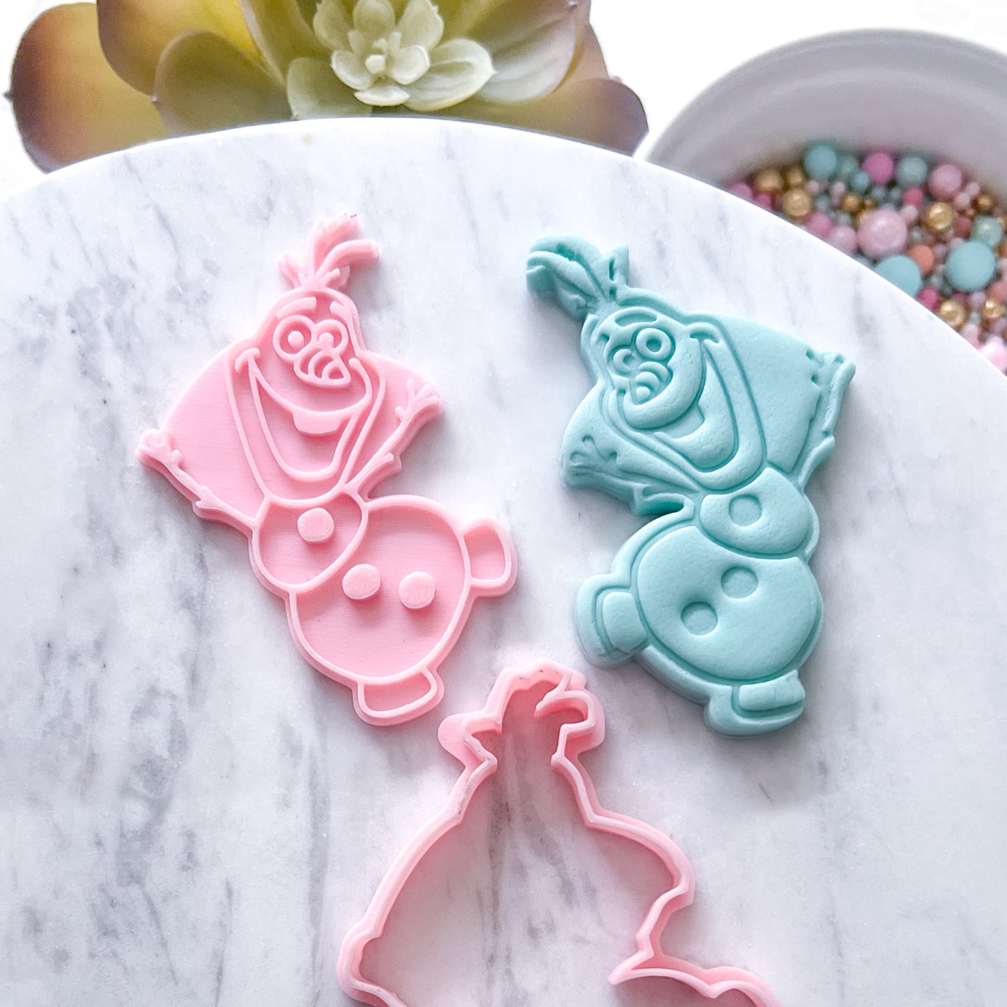 "Olaf" Cookie Cutter & Stamp
