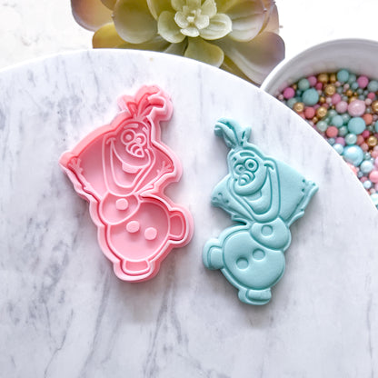 "Olaf" Cookie Cutter & Stamp