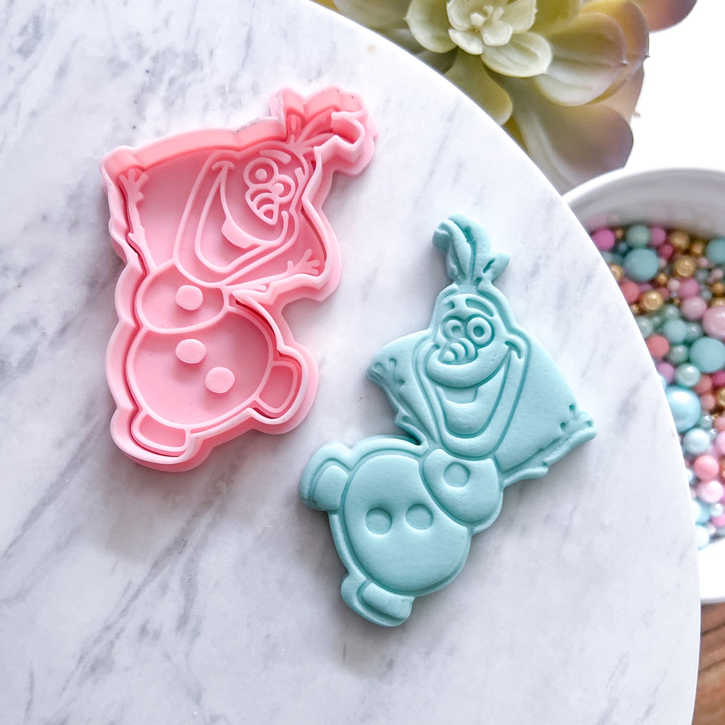 "Olaf" Cookie Cutter & Stamp