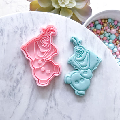 "Olaf" Cookie Cutter & Stamp