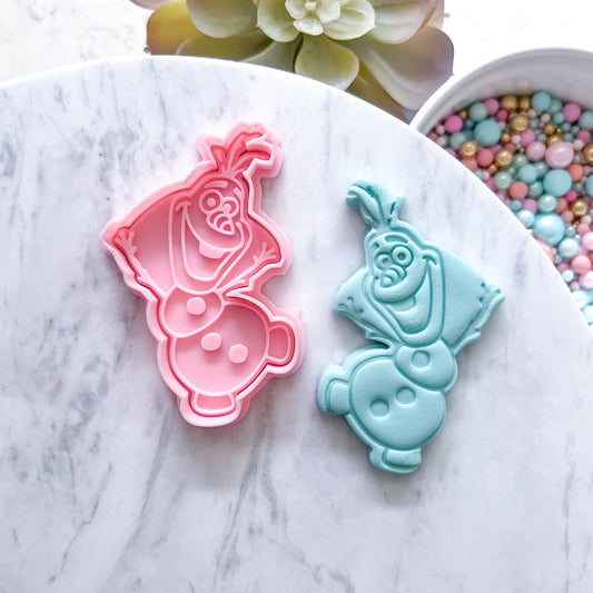 "Olaf" Cookie Cutter & Stamp