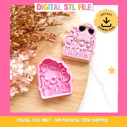 "Ghoul Magnet" Cutter & Stamp