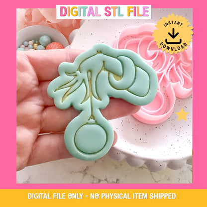"Grinch Hand" Cookie Cutter & Stamp
