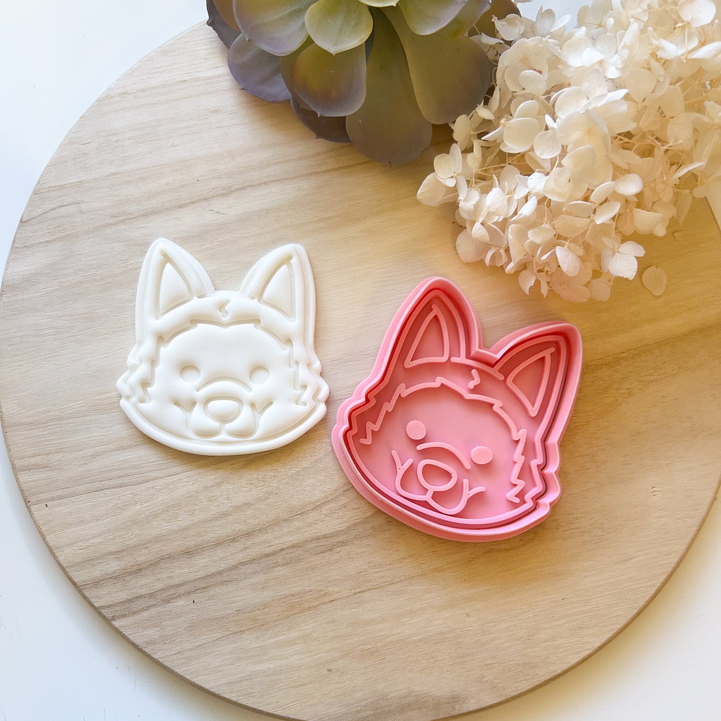 German Shepard Cookie Cutter & Stamp