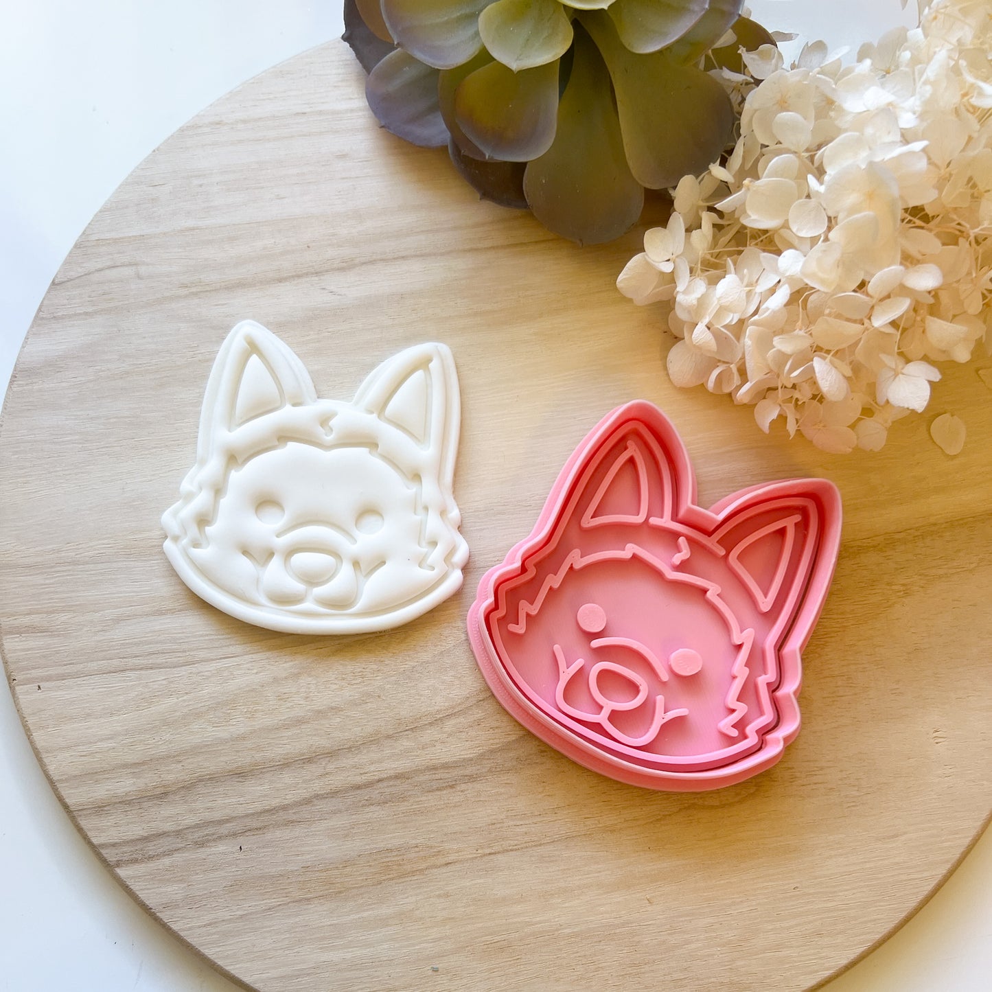German Shepard Cookie Cutter & Stamp