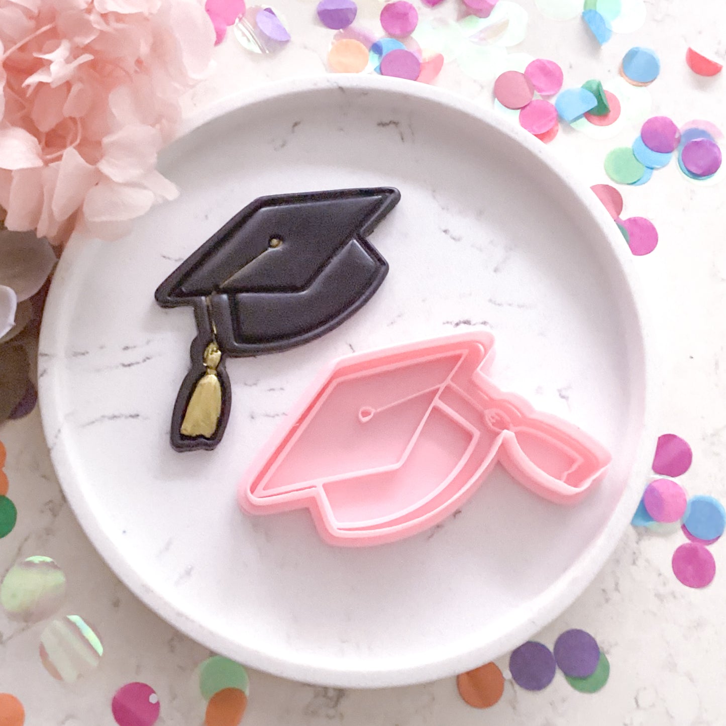 "Graduate Hat" - Cookie Cutter & Stamp