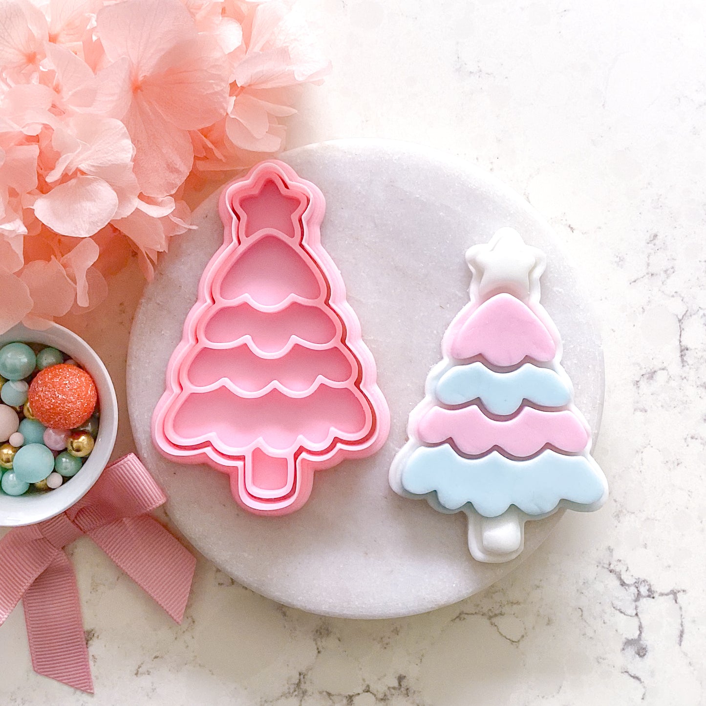 "Christmas Tree with Star" Cookie Cutter & Stamp