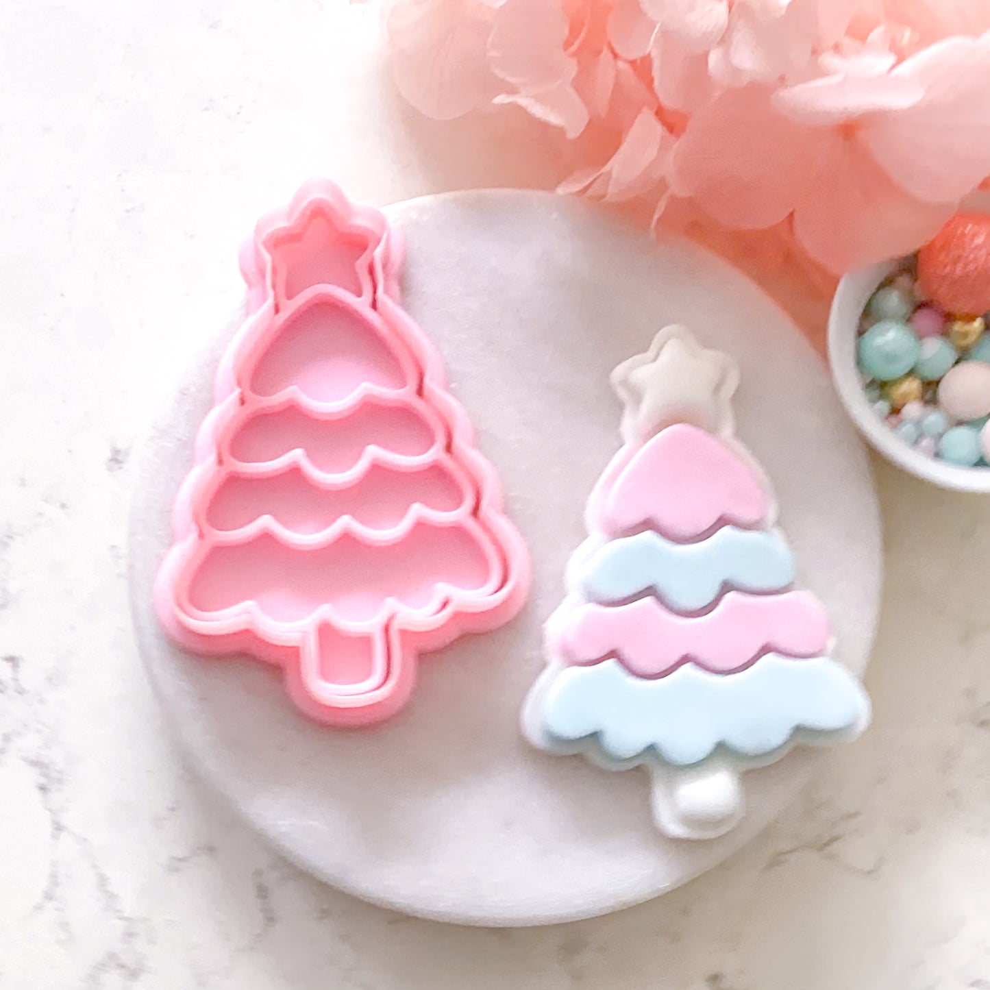 "Christmas Tree with Star" Cookie Cutter & Stamp