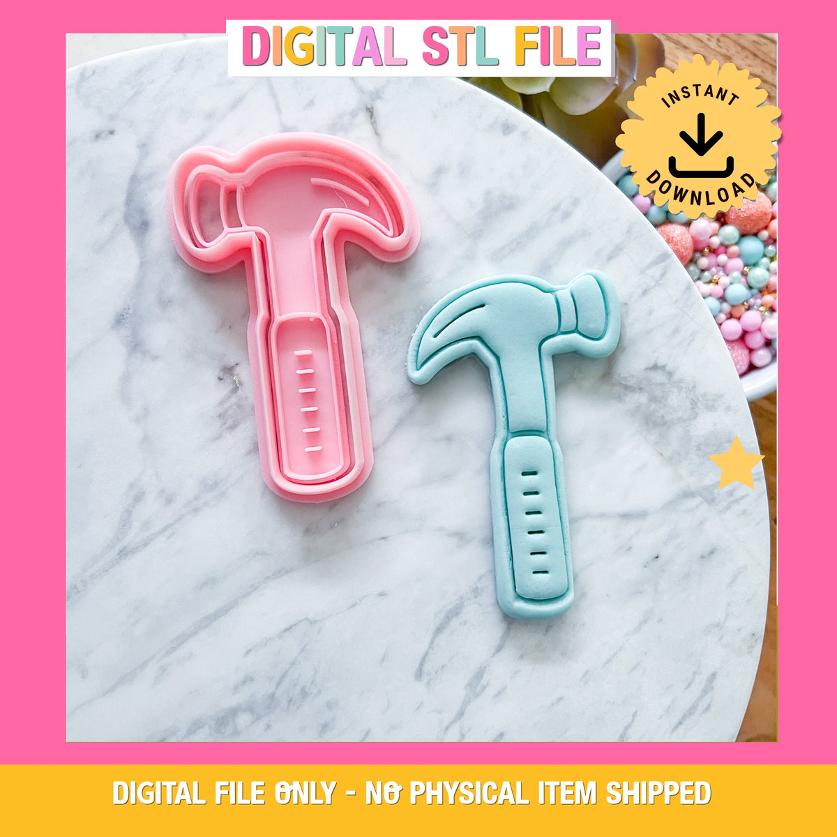 "Hammer" Cutter and Stamp Set