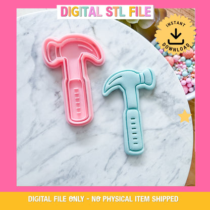 "Hammer" Cutter and Stamp Set