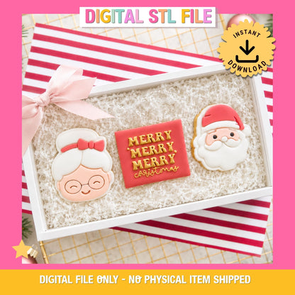 "Mr & Mrs Claus Christmas" Bundle