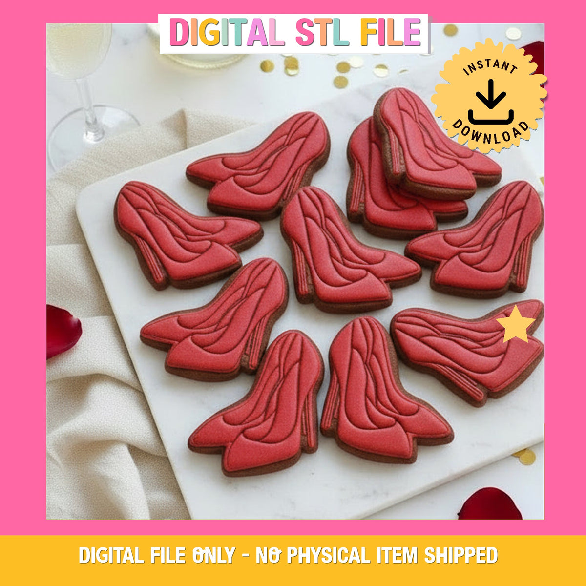 "High Heels" - Cookie Cutter & Stamp