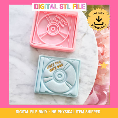 Just the Hits 90s CD - Cutter & Stamp Set