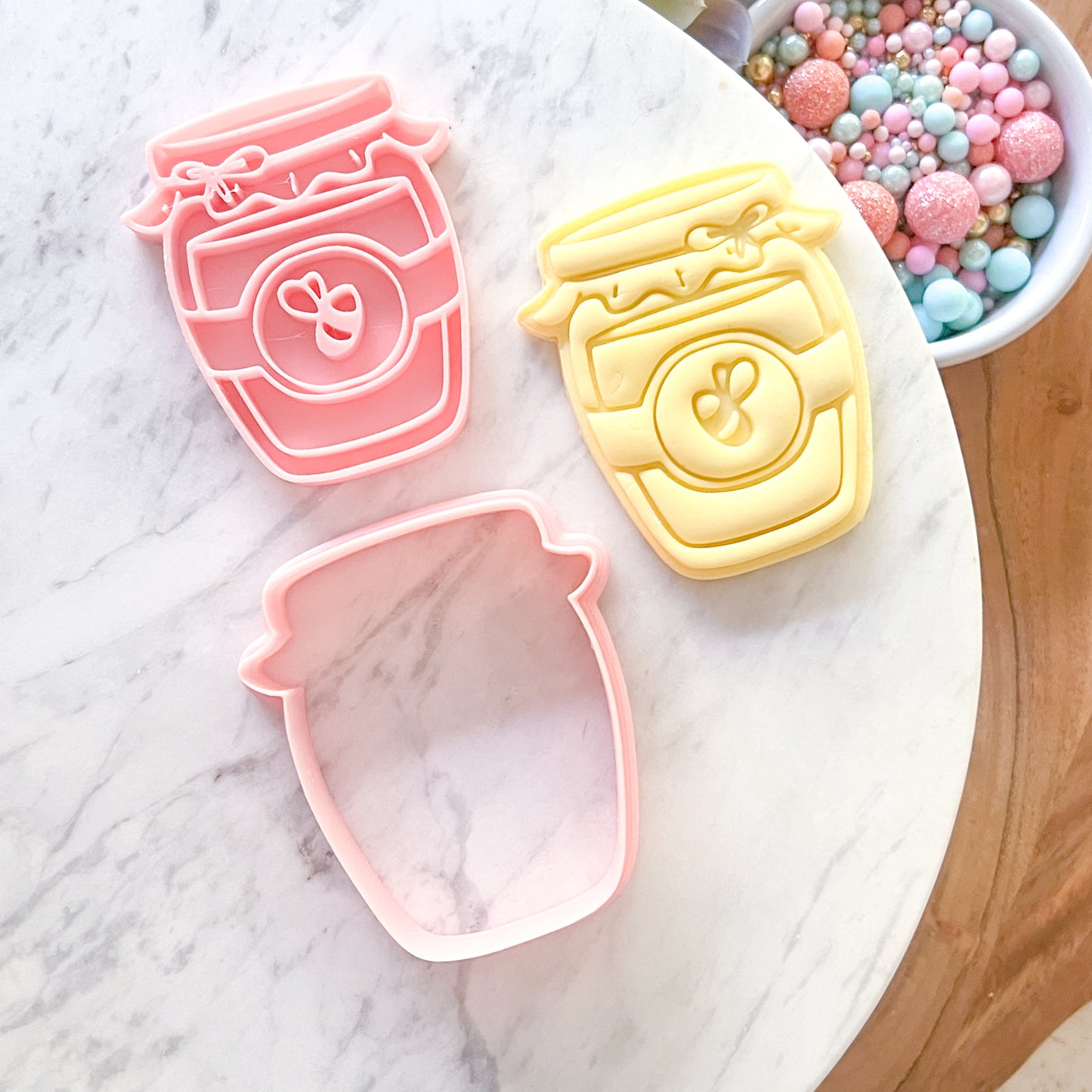 "Honey Jar" Cookie Cutter & Stamp