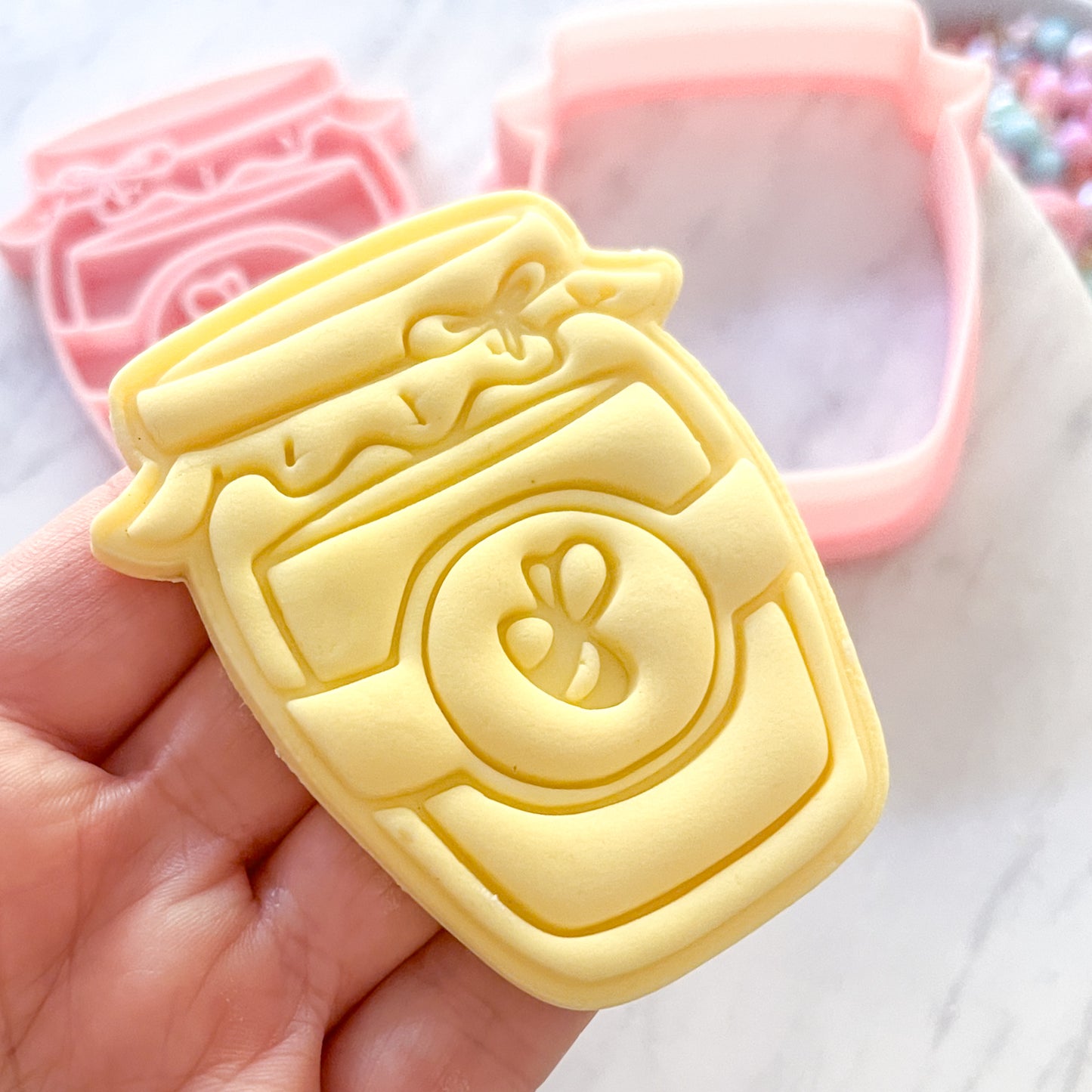 "Honey Jar" Cookie Cutter & Stamp