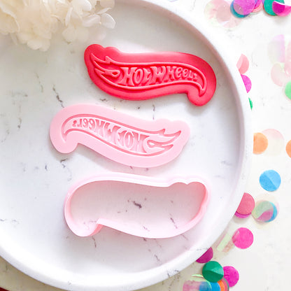 “Hot Wheels” - Cookie Cutter & Stamp