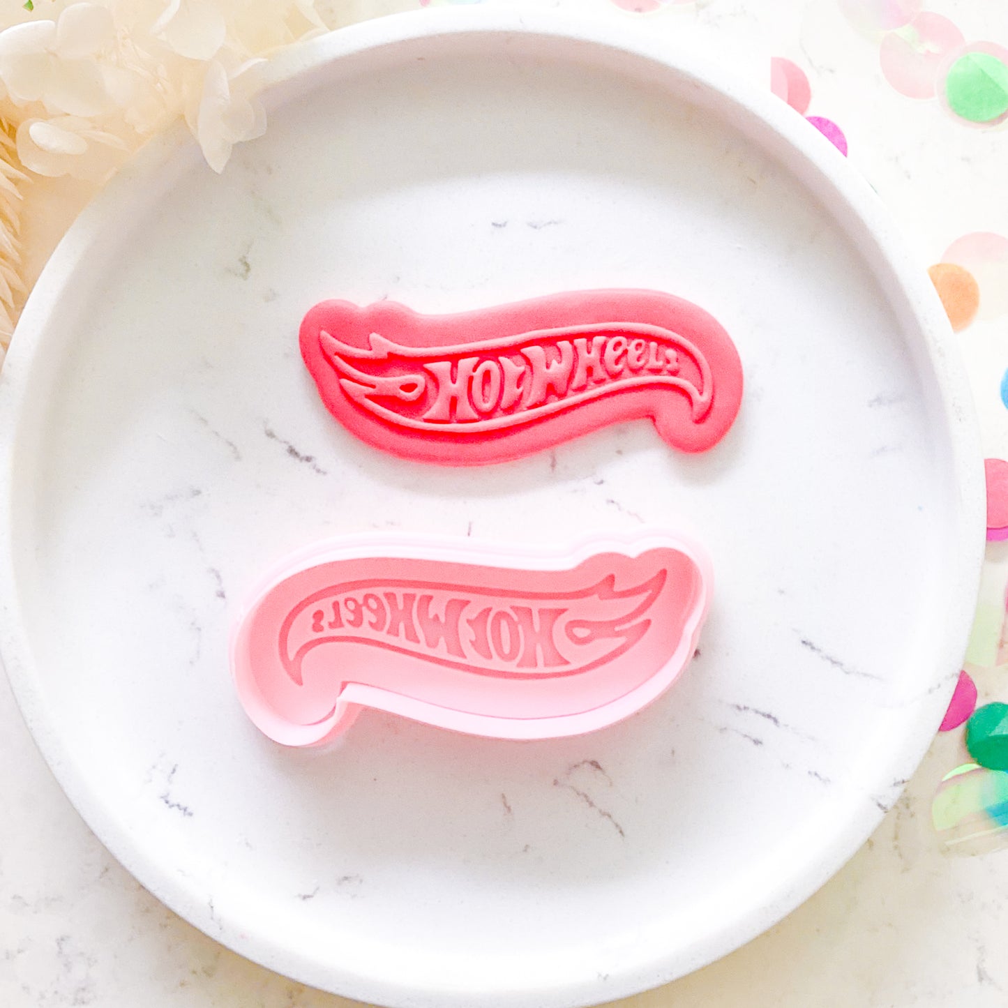 “Hot Wheels” - Cookie Cutter & Stamp